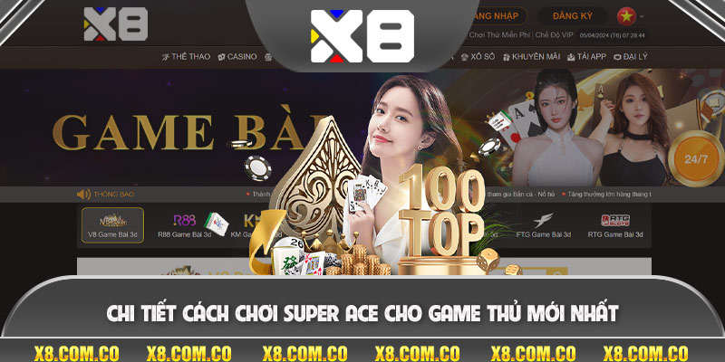 Chi tiết cách chơi Super ace cho game thủ mới nhất