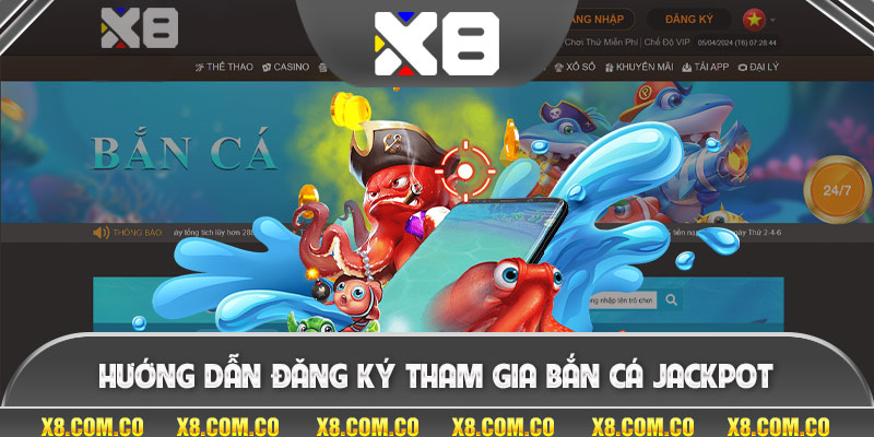 Hướng dẫn đăng ký tham gia bắn cá jackpot