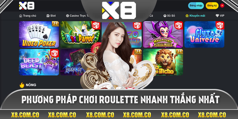 Phương pháp chơi Roulette nhanh thắng nhất